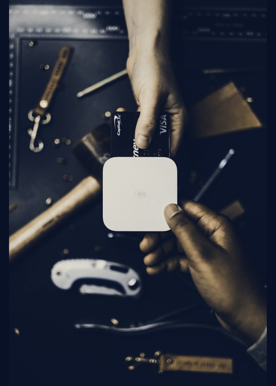 Paiement par carte sur un terminal